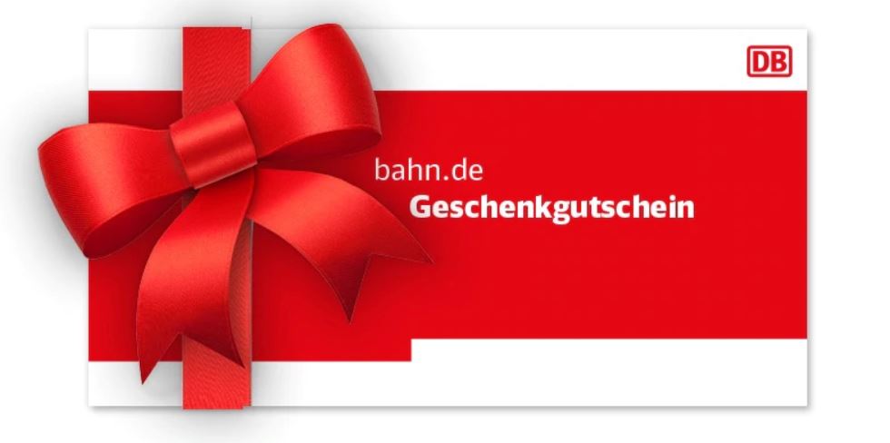 So lösen Sie einen Geschenkgutschein oder Deutsche Bahn Gutschein ein